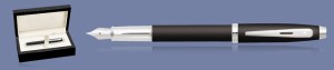 Pióro wieczne Sheaffer 100 Czarny Mat CT + Wood Box - 9317