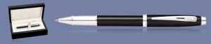 Pióro kulkowe Sheaffer 100 Czarne Błyszczące CT + Wood Box - 9338
