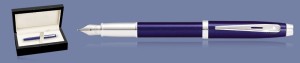 Pióro wieczne Sheaffer 100 Niebieskie Błyszczące CT + Wood Box - 9339