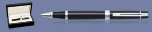 Pióro kulkowe Sheaffer 300 Czarne CT + Wood Box - 9312