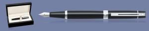 Pióro wieczne Sheaffer 300 Czarne CT + Wood Box - 9312