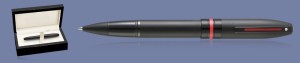 Pióro kulkowe Sheaffer Icon Matte Black + Wood Box - 9108