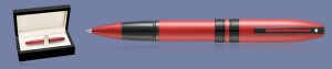 Pióro kulkowe Sheaffer Icon Metallic Red + Wood Box - 9111