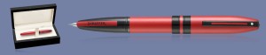 Pióro wieczne Sheaffer Icon Metallic Red + Wood Box - 9111