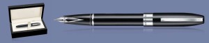 Pióro wieczne Sheaffer Legacy Glossy Black + Wood Box - 9064