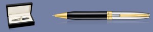 Długopis Sheaffer Legacy Glossy Black and Chrome GT + Wood Box - 9065