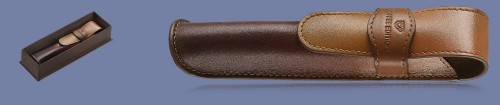 Etui Sheaffer Coffee Edition ze skóry naturalnej - 1306