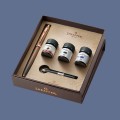 Zestaw Pióro wieczne Sheaffer 100 Coffee Edition wykończenia PVD + Trzy Atramenty - 9374
