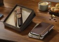 Zestaw Długopis Sheaffer VFM Coffee Edition wykończenia PVD + Etui Skóra Coffee - 9428