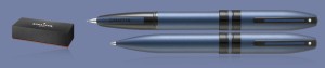 Zestaw Pióro wieczne + Długopis Sheaffer Icon Metallic Blue + WW30 Box - 9110