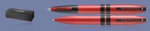 Zestaw Pióro wieczne + Długopis Sheaffer Icon Metallic Red + WW30 Box - 9111