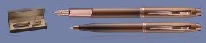 Zestaw Pióro wieczne + Długopis Sheaffer 100 Coffee Edition wykończenia PVD + Special Box - 9374