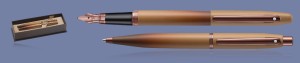 Zestaw Pióro wieczne + Długopis Sheaffer VFM Coffee Edition wykończenia PVD + Special Box - 9428