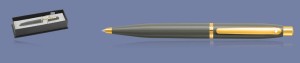 Długopis Sheaffer VFM Glossy Light Gray PVD + WW31 Box - 9427