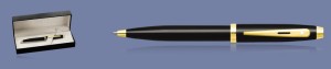 Długopis Sheaffer 100 Czarny Lakier GT + WW30 Box - 9322