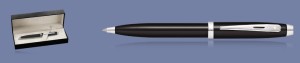 Długopis Sheaffer 100 Czarny Błyszczący CT + WW30 Box - 9338