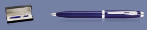 Długopis Sheaffer 100 Niebieski Błyszczący CT + WW30 Box - 9339