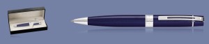 Długopis Sheaffer 300 Niebieski Błyszczący CT + WW30 Box - 9341