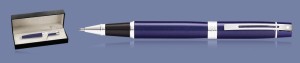 Pióro kulkowe Sheaffer 300 Niebieski Błyszczący CT + WW30 Box - 9341
