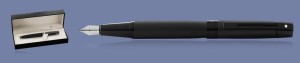 Pióro wieczne Sheaffer 300 Czarny Mat Wykończenia PVD + WW30 Box - 9343