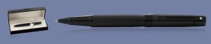 Pióro kulkowe Sheaffer 300 Czarny Mat Wykończenia PVD + WW30 Box - 9343
