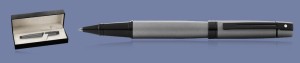 Pióro kulkowe Sheaffer 300 Szary Mat Wykończenia PVD + WW30 Box - 9345