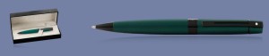 Długopis Sheaffer 300 Zielony Mat Wykończenia PVD + WW30 Box - 9346