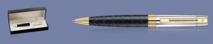 Długopis Sheaffer 300 Czarny Wzór Rodełkowy GT + WW30 Box - 9347