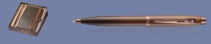 Zestaw Długopis Sheaffer 100 Coffee Edition wykończenia PVD + Notes - 9374