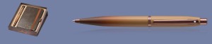 Zestaw Długopis Sheaffer VFM Coffee Edition wykończenia PVD + Notes - 9428