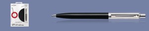 Zestaw Długopis Sheaffer Sentinel Czarny Chrom CT + Notes - 32111