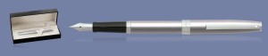 Pióro wieczne Sheaffer Sagaris Srebrny Metallic CT + WW30 Box - 9477