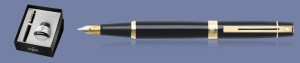 Zestaw Pióro wieczne Sheaffer 300 Czarne GT + Atrament Box - 9325