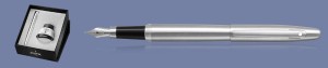 Zestaw Pióro wieczne Sheaffer VFM Brushed Chrome CT + Atrament - 9426