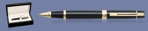 Pióro kulkowe Sheaffer 300 Czarne GT + Wood Box - 9325