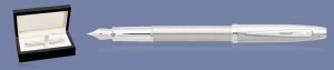 Pióro wieczne Sheaffer 100 Chromowe CT + Wood Box - 9306